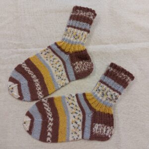 Naisten villasukat ohuesta langasta, koko 36-37